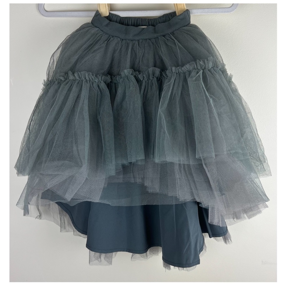 Joyfolie | Cowgirl Fairy Photo Shoot Tulle Brigitte Skirt Grey | 3 - Picture 4 of 10